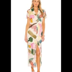 Song of Style Holland Midi Dress